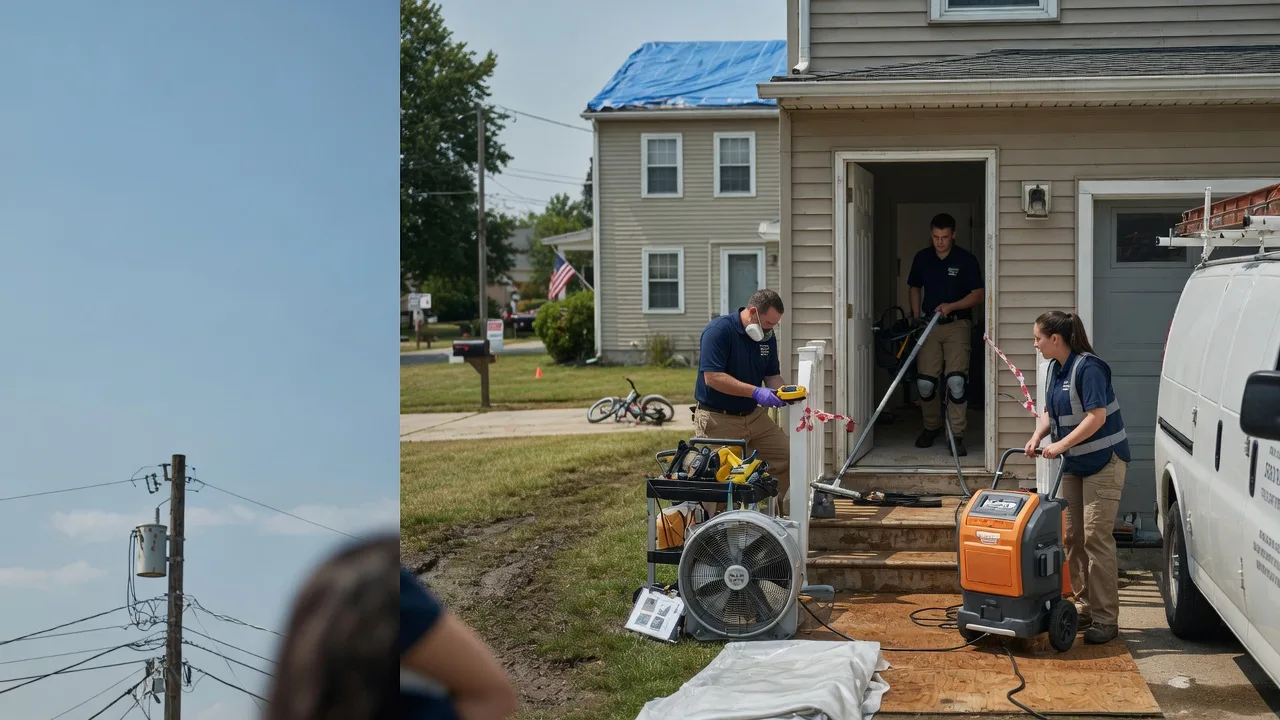Water Damage Repair in Berlin Center, OH near me